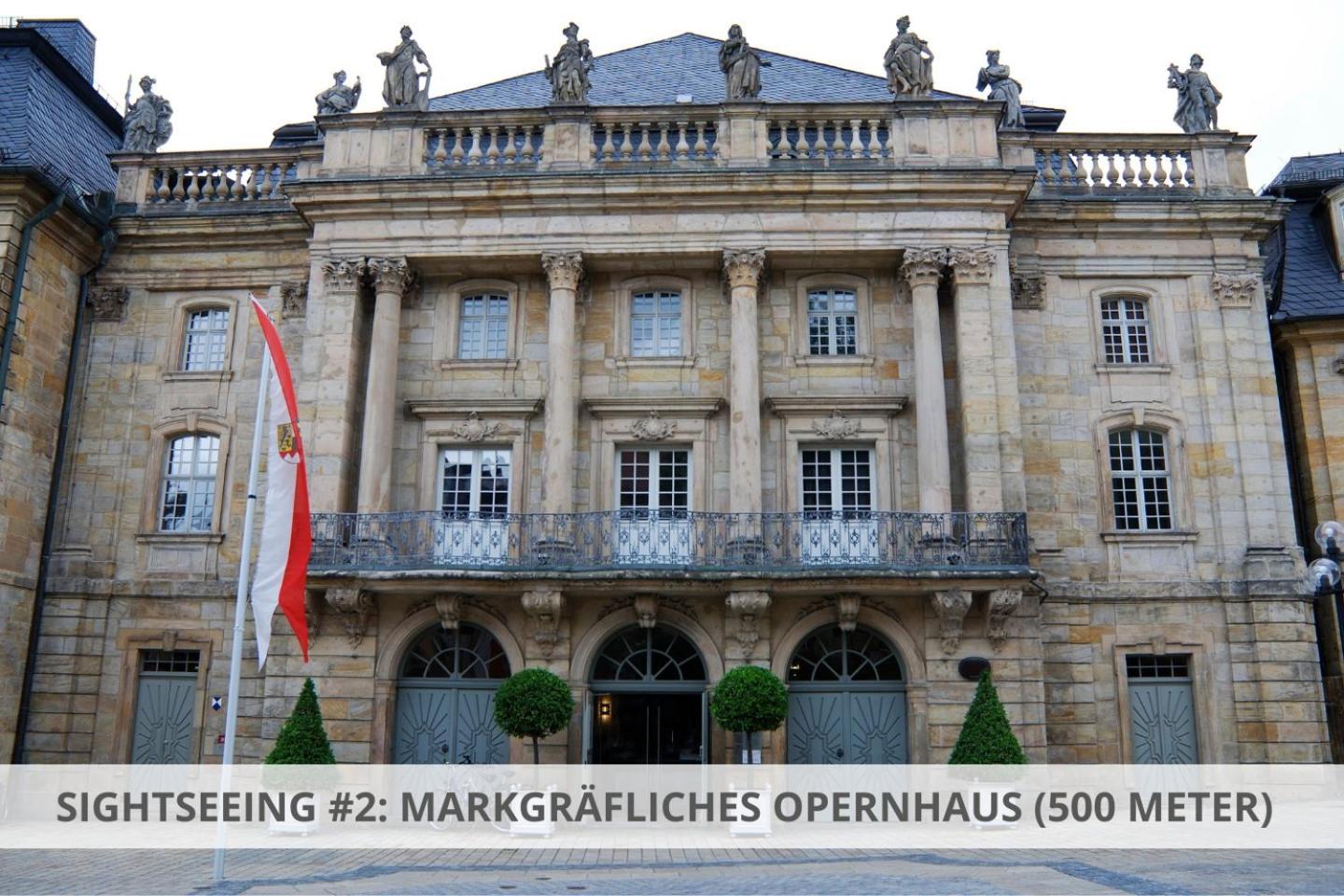 Apartment Wahnfried No4 - Zentral Wohnen Mit Kueche Und Duschbad, Parkplatz, 300M Zur Fussgaengerzone Bayreuth Eksteriør bilde